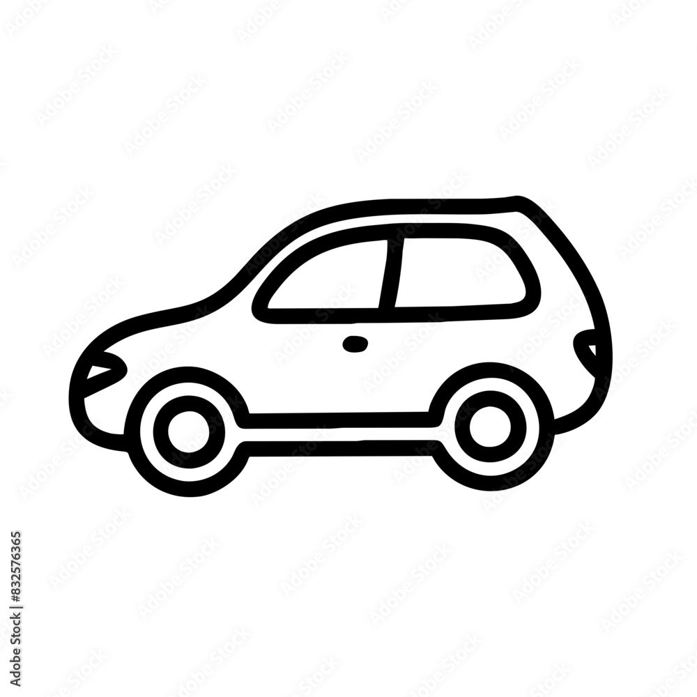 Outline Car Icon	