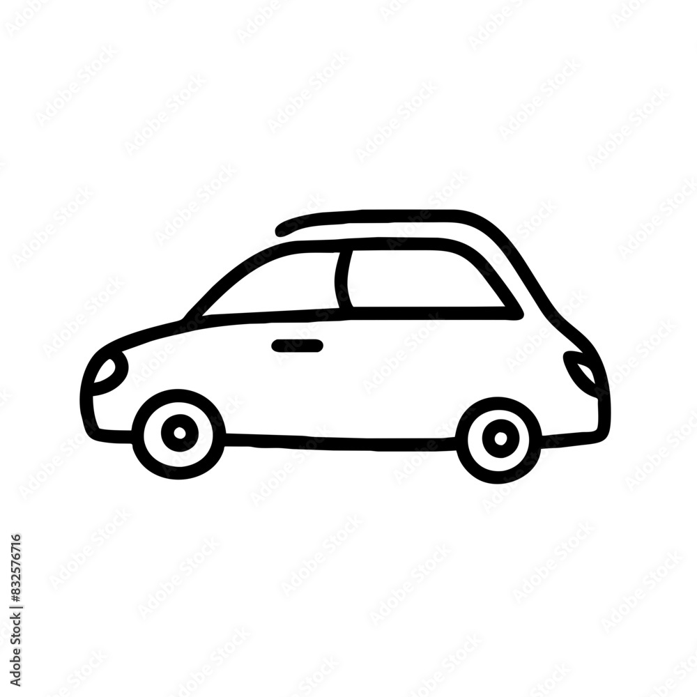 Outline Car Icon	