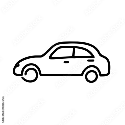 Outline Car Icon 