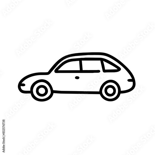 Outline Car Icon 