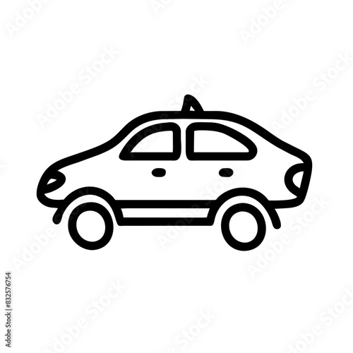 Outline Car Icon 
