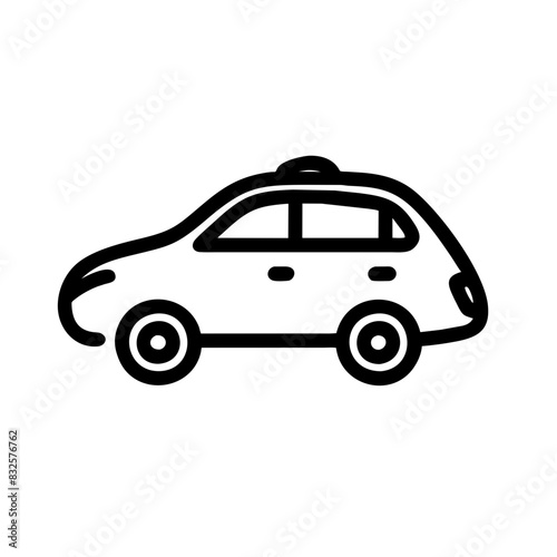 Outline Car Icon 