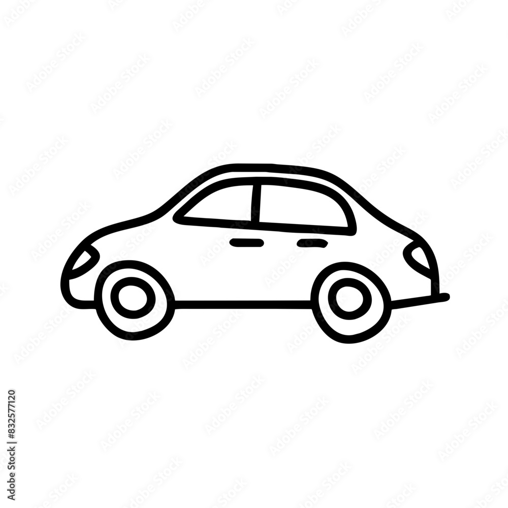 Outline Car Icon Outline Car Icon