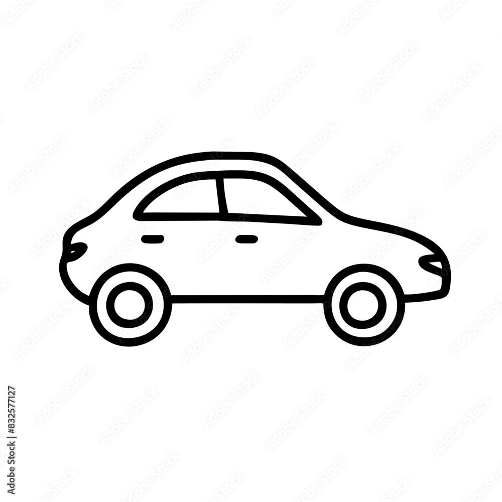 Outline Car Icon Outline Car Icon
