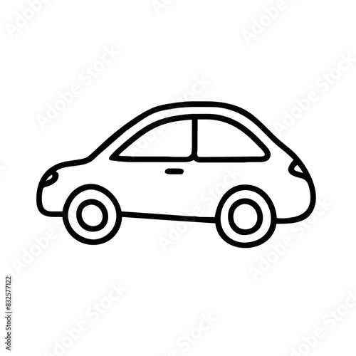 Outline Car Icon 