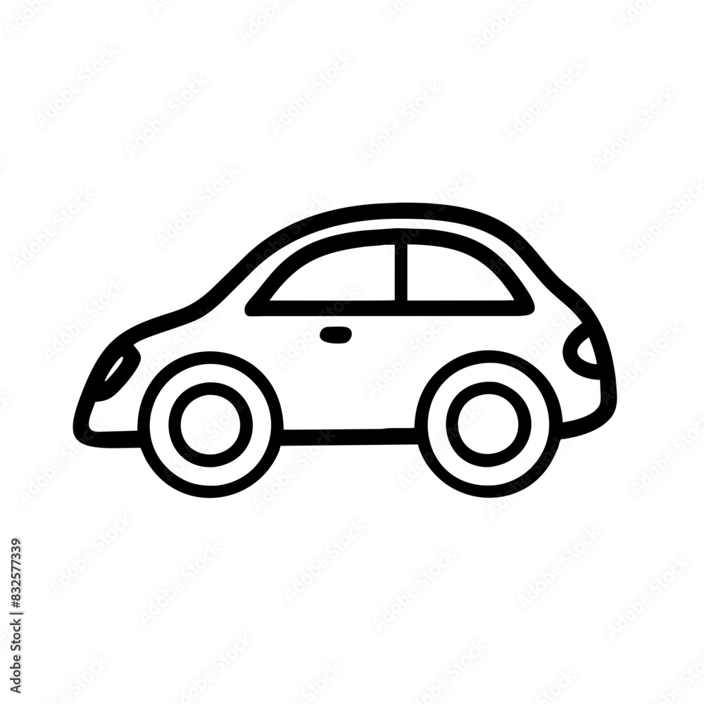 Outline Car Icon Outline Car Icon