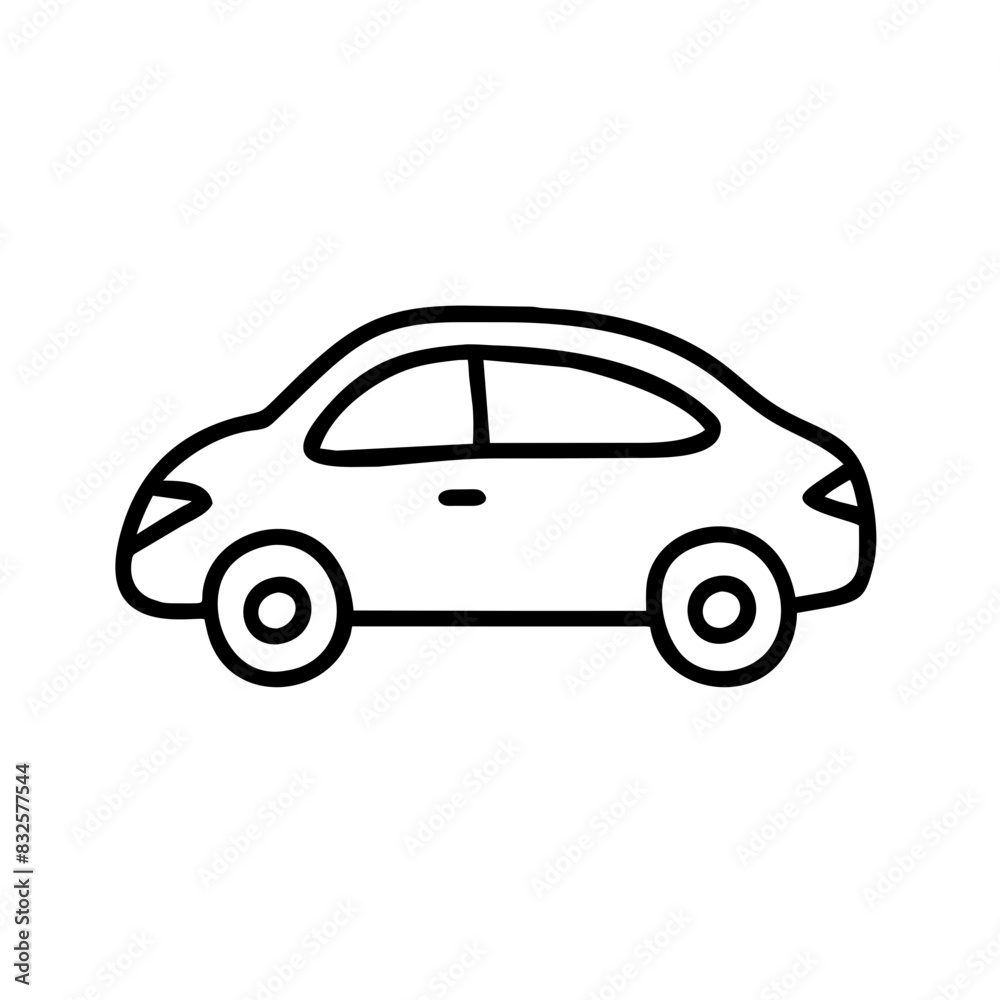 Outline Car Icon	