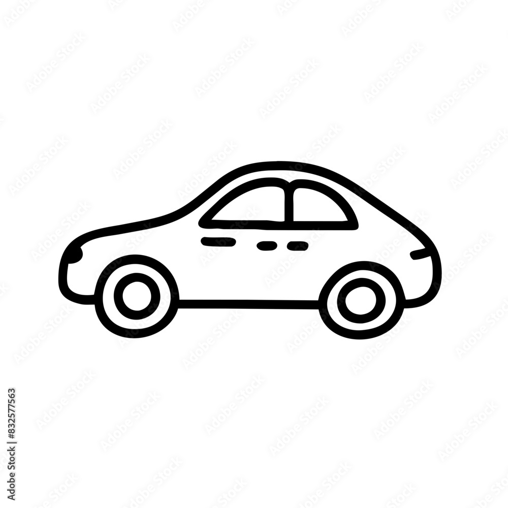 Outline Car Icon	