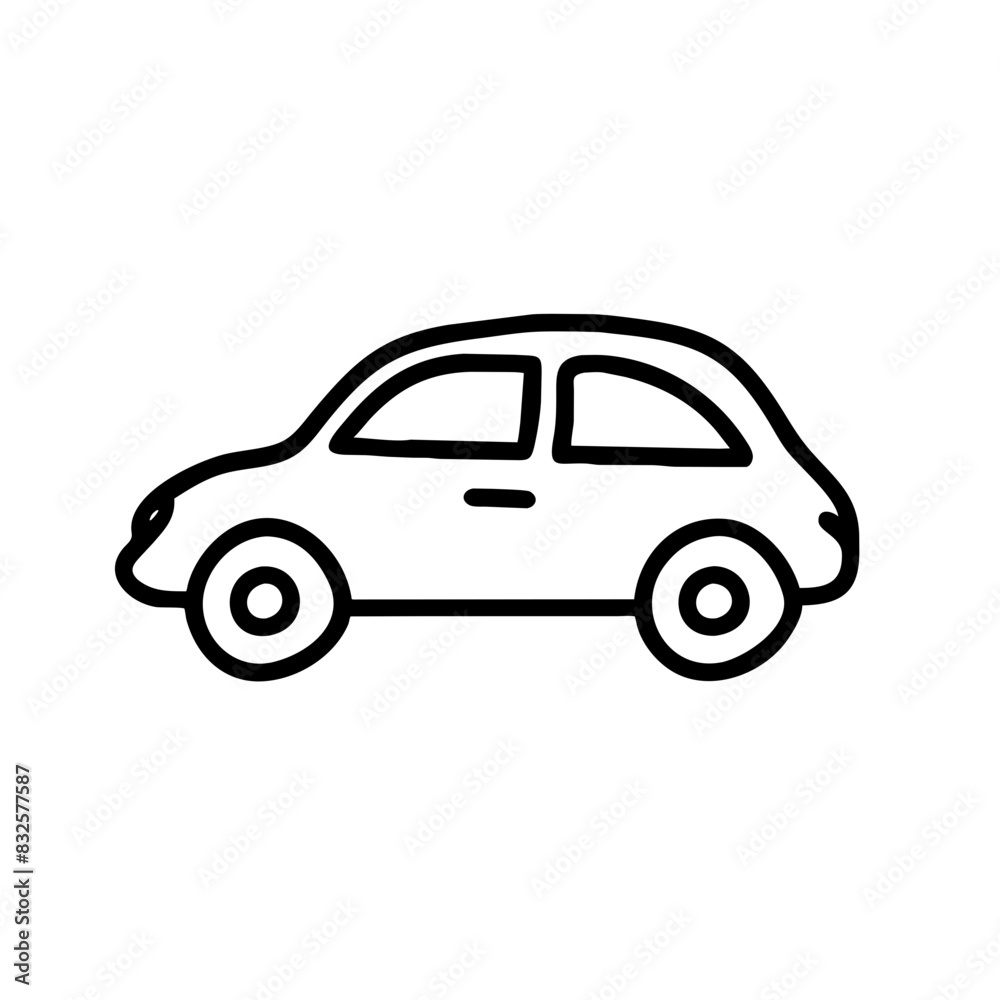 Outline Car Icon	