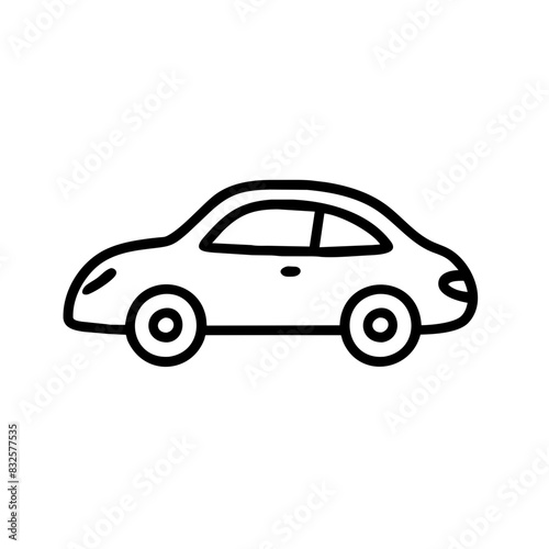 Outline Car Icon 