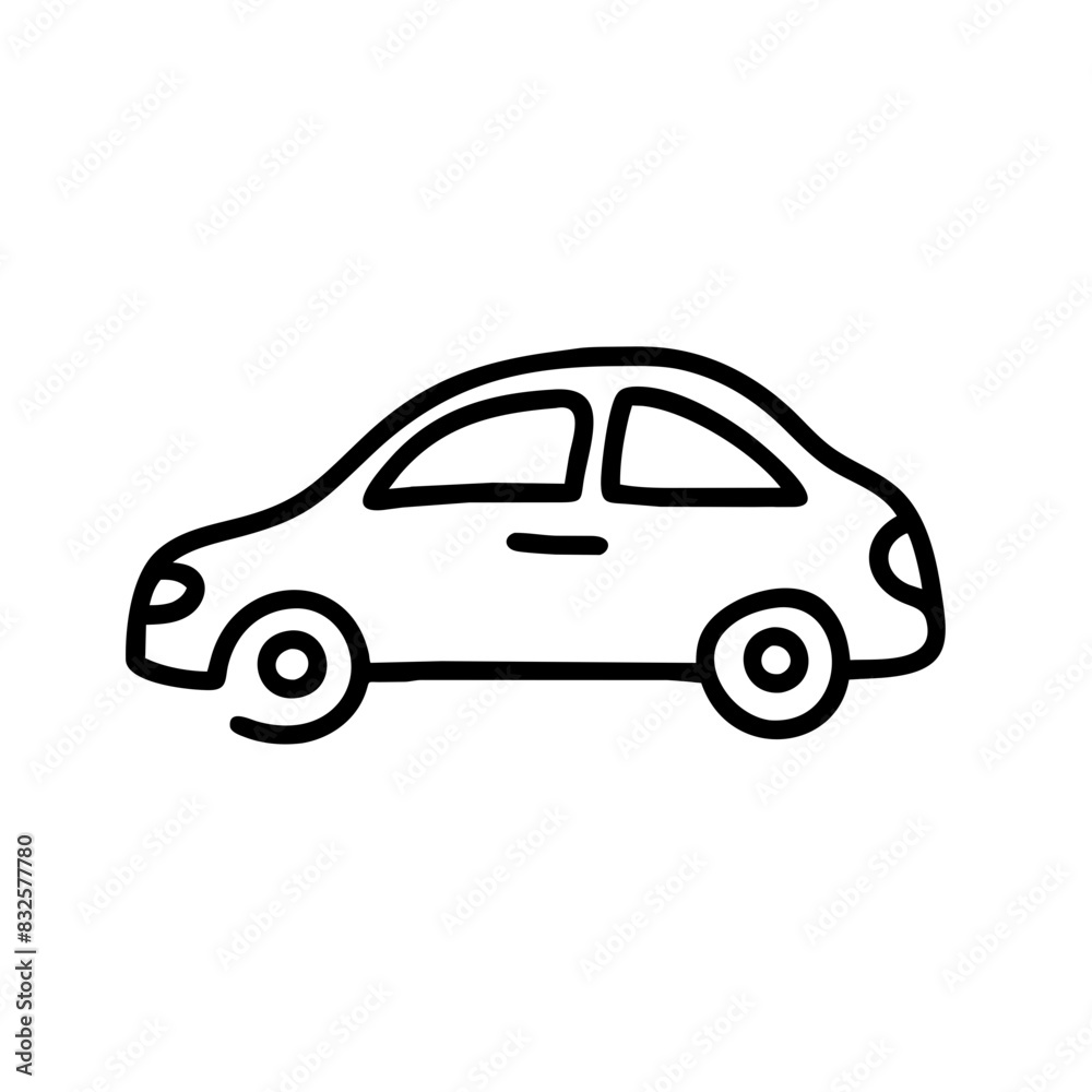 Outline Car Icon	