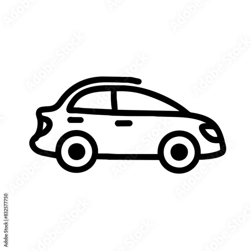 Outline Car Icon 