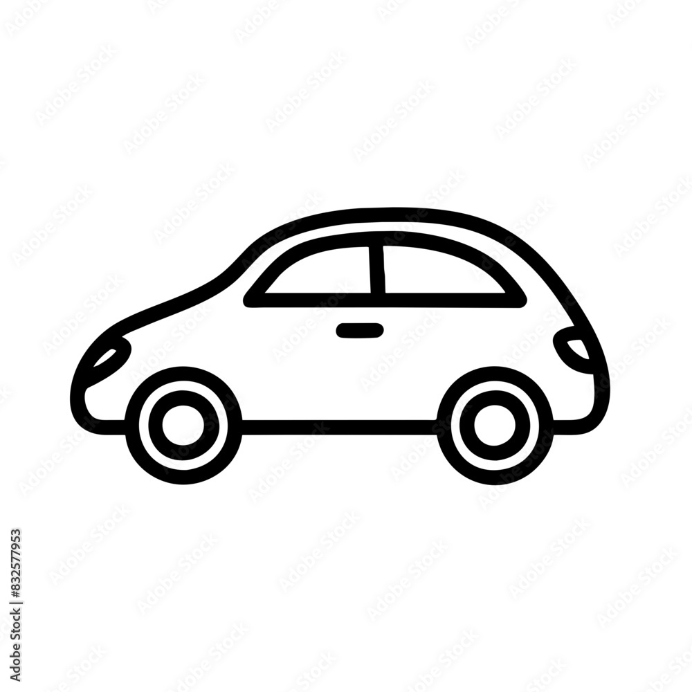 Outline Car Icon Outline Car Icon