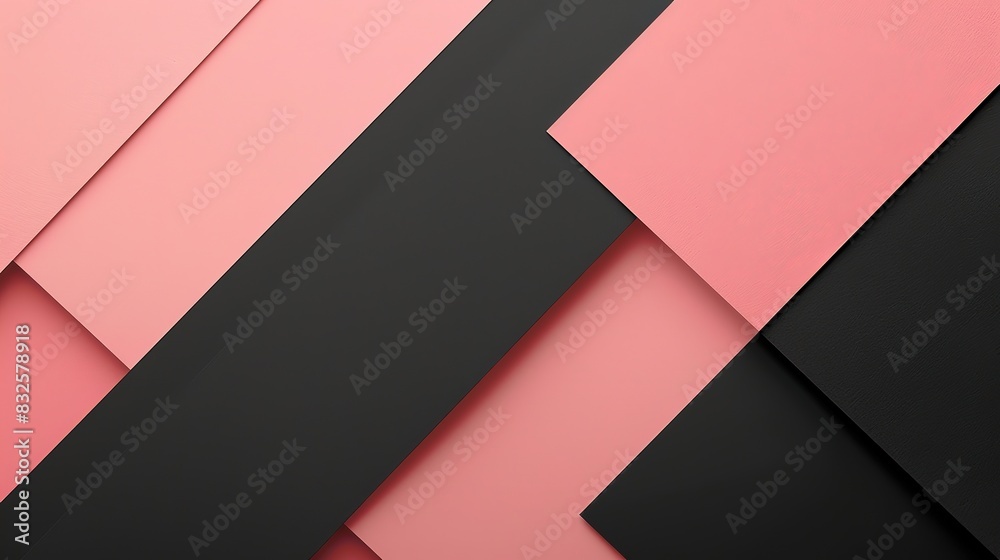 red pink black geometric paper layers complex abstract background commercial advertisement banner template red pink black geometric paper layers complex abstract background commercial advertisement banner template