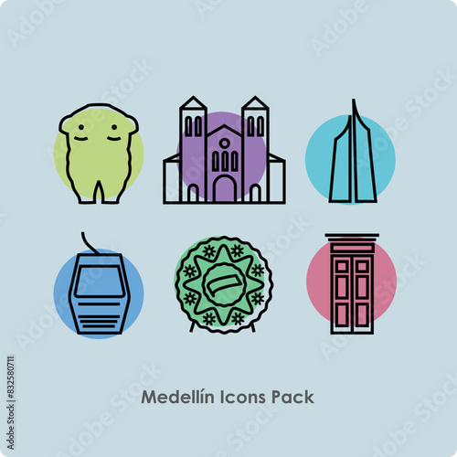MedellinIconsPack