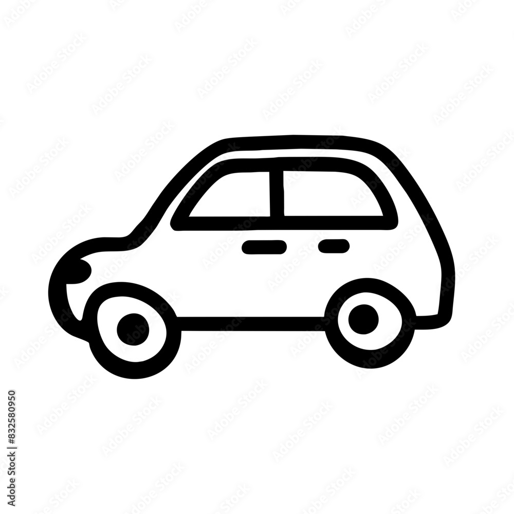 Car Outline Icon Car Outline Icon