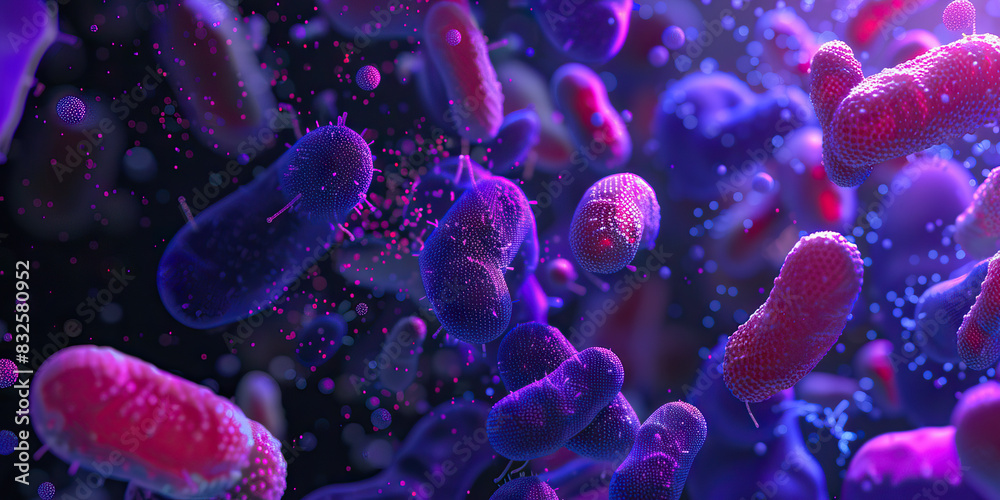 Cobalt Bacterial Metabolic Pathways: Microscopic visualization of cobalt-colored bacterial metabolic processes, showcasing energy production, nutrient utilization, and metabolic regulation Cobalt Bacterial Metabolic Pathways: Microscopic visualization of cobalt-colored bacterial metabolic processes, showcasing energy production, nutrient utilization, and metabolic regulation