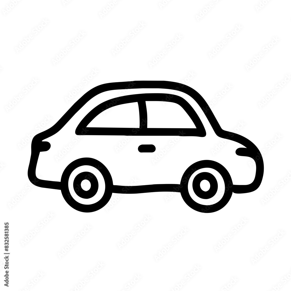Car Outline Icon Car Outline Icon