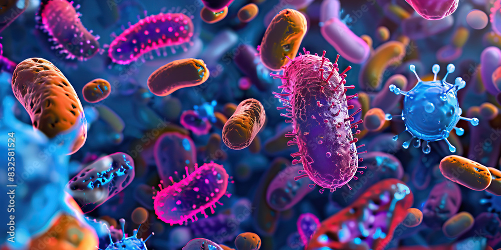Amethyst Bacterial Genomic Diversity: Detailed analysis of amethyst-colored bacterial genomes and genetic variations, illustrating evolutionary adaptations and diversity within bacterial populations Amethyst Bacterial Genomic Diversity: Detailed analysis of amethyst-colored bacterial genomes and genetic variations, illustrating evolutionary adaptations and diversity within bacterial populations