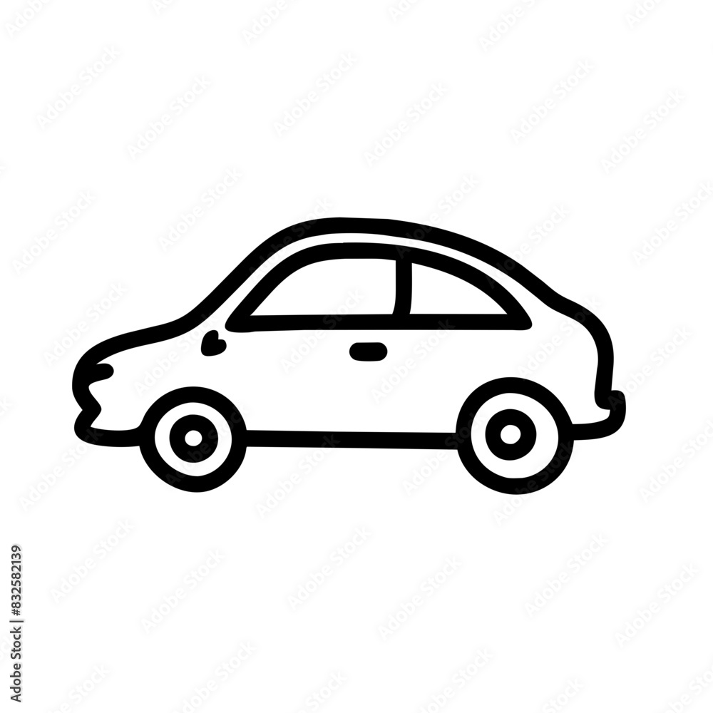 Car Outline Icon Car Outline Icon