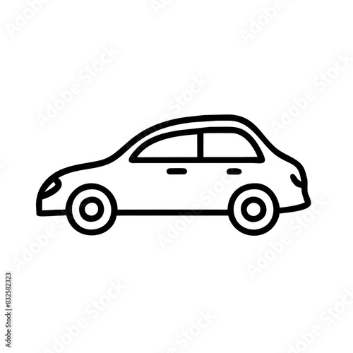 Car Outline Icon