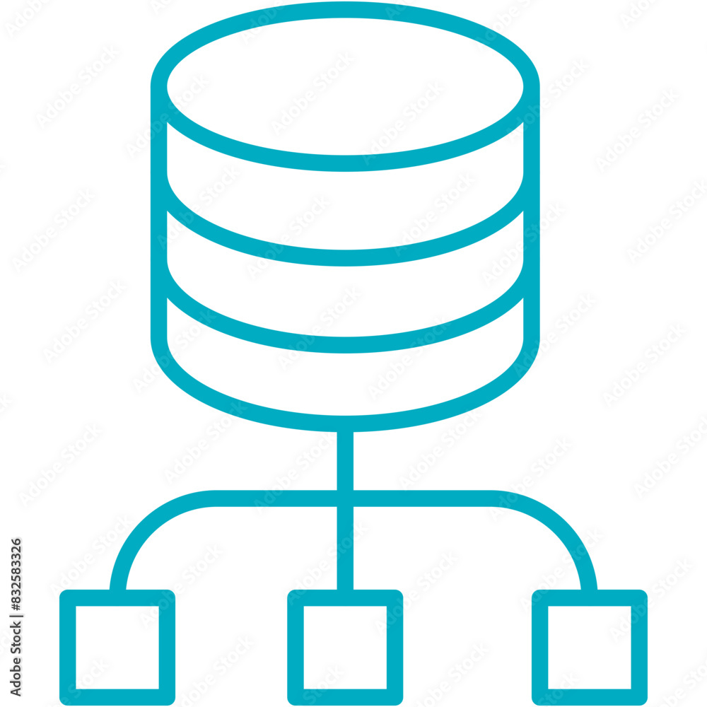 Database Network vector design logo icon.svg Database Network vector design logo icon.svg
