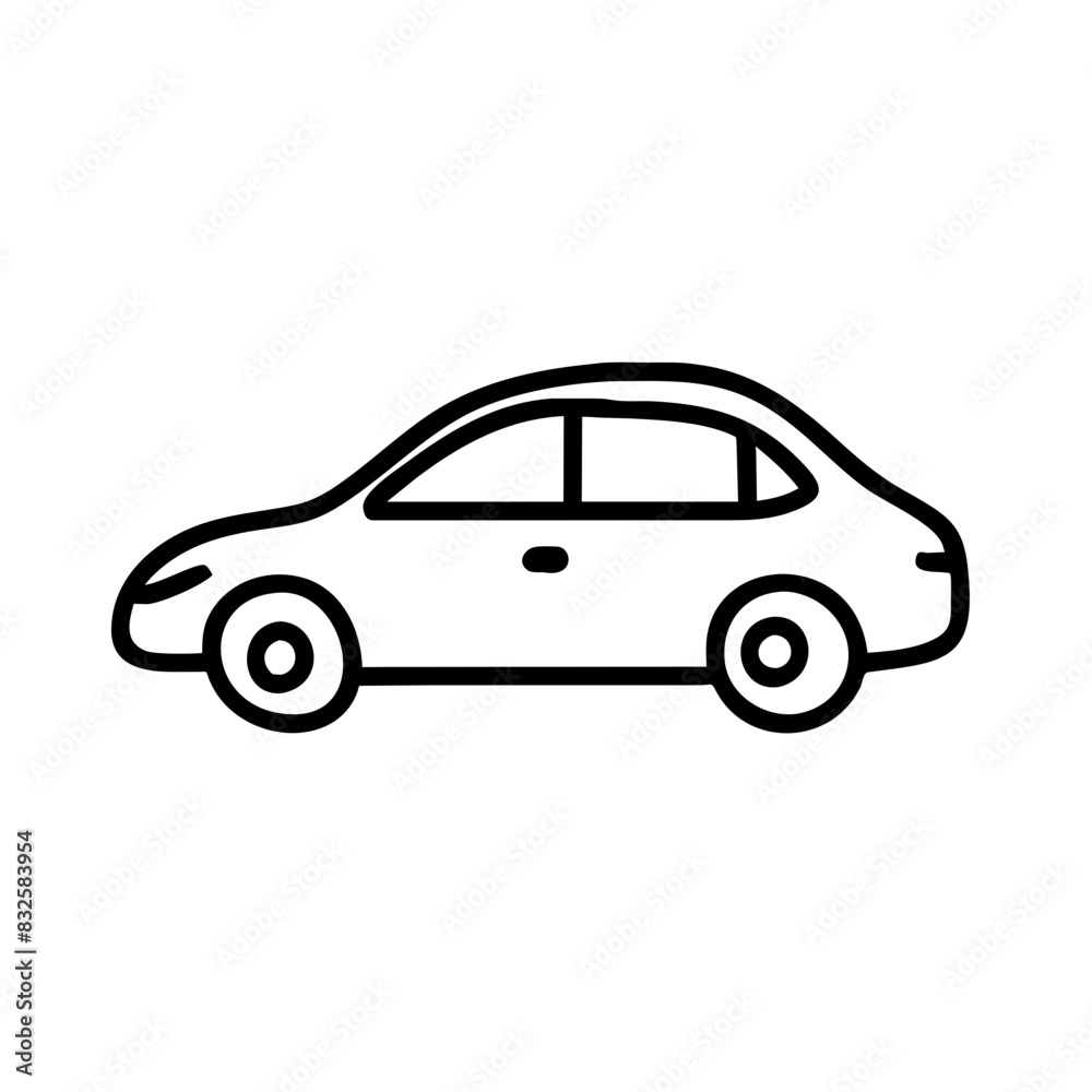 Car Outline Icon