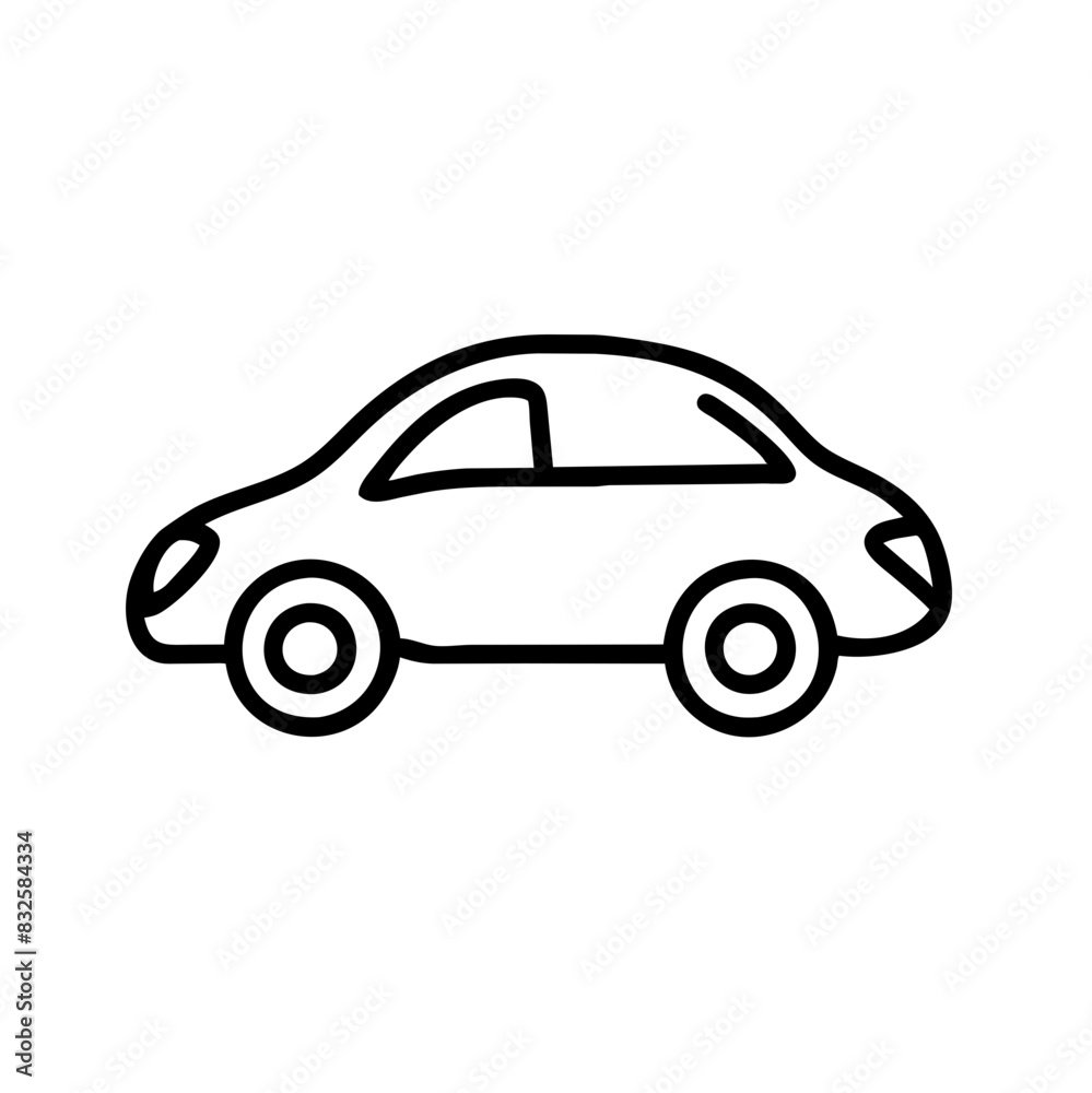 Car Outline Icon