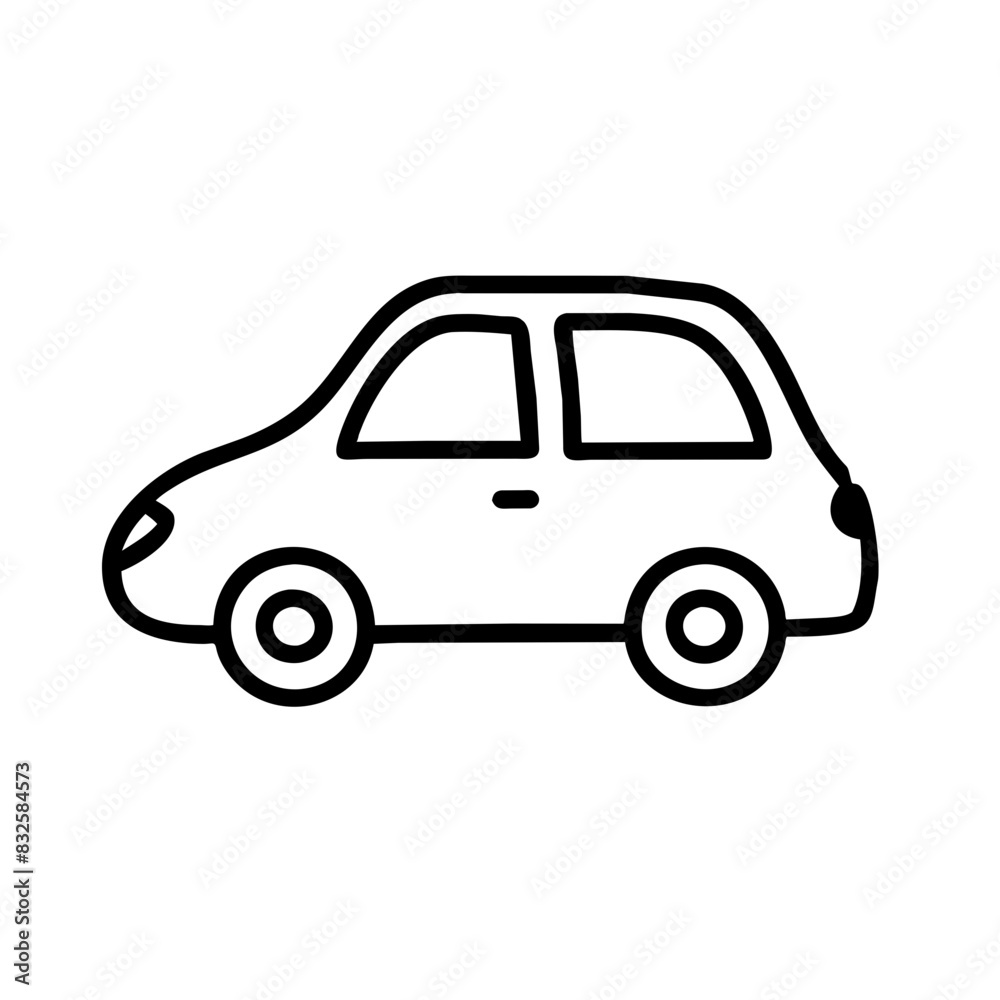 Car Outline Icon Car Outline Icon
