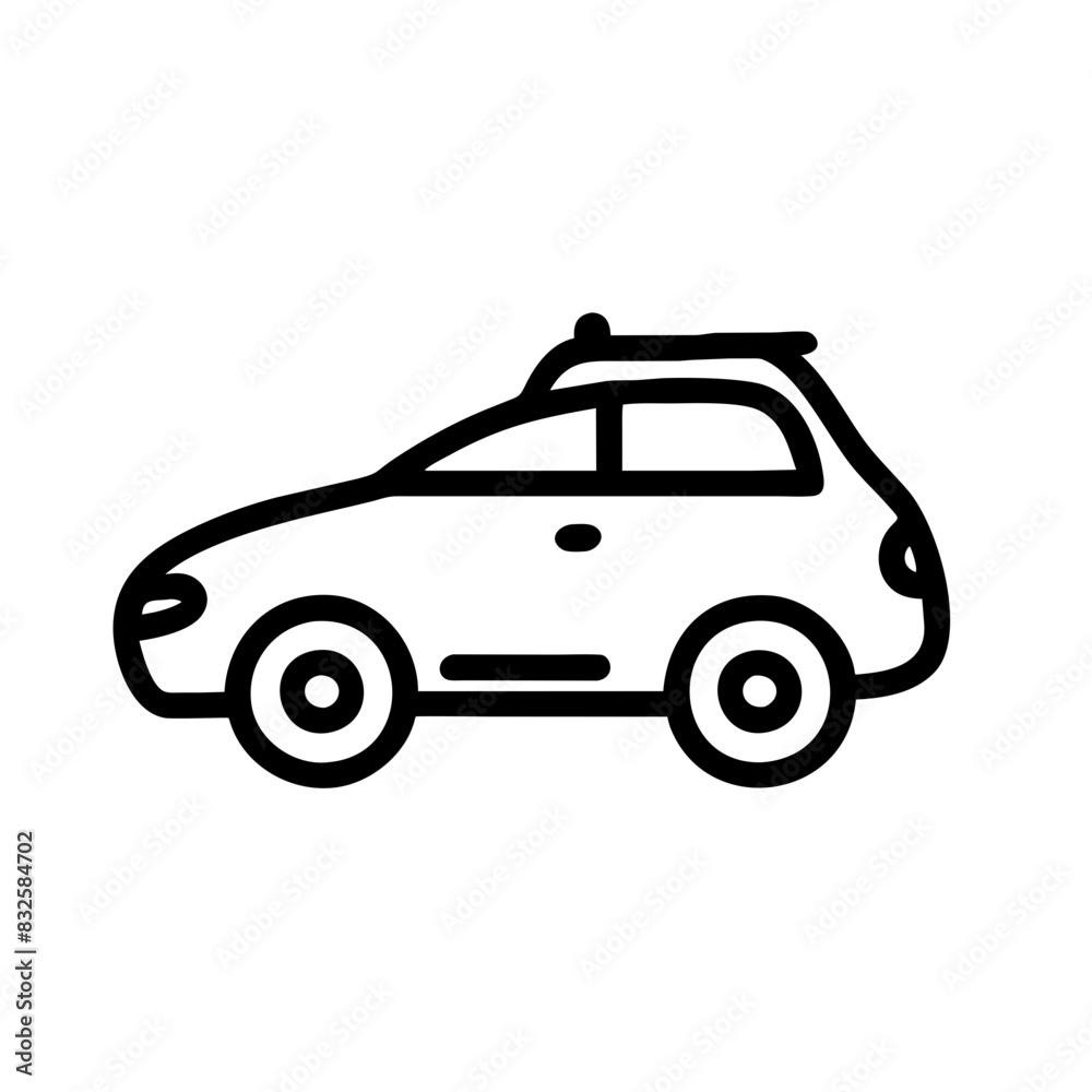 Car Outline Icon Car Outline Icon