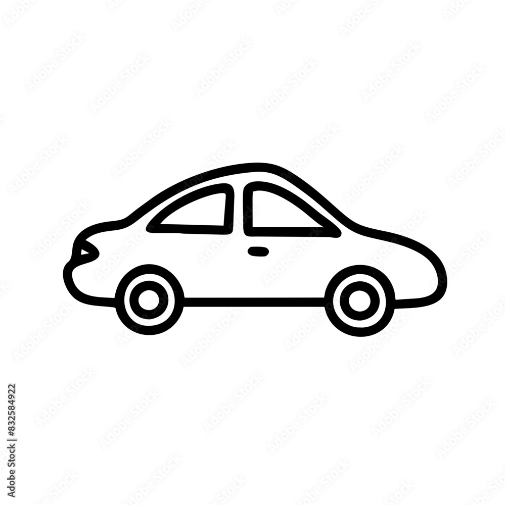 Car Outline Icon