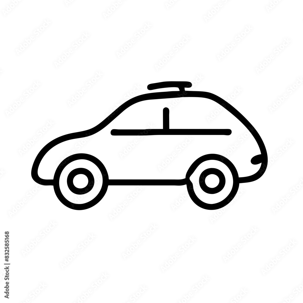 Car Outline Icon Car Outline Icon