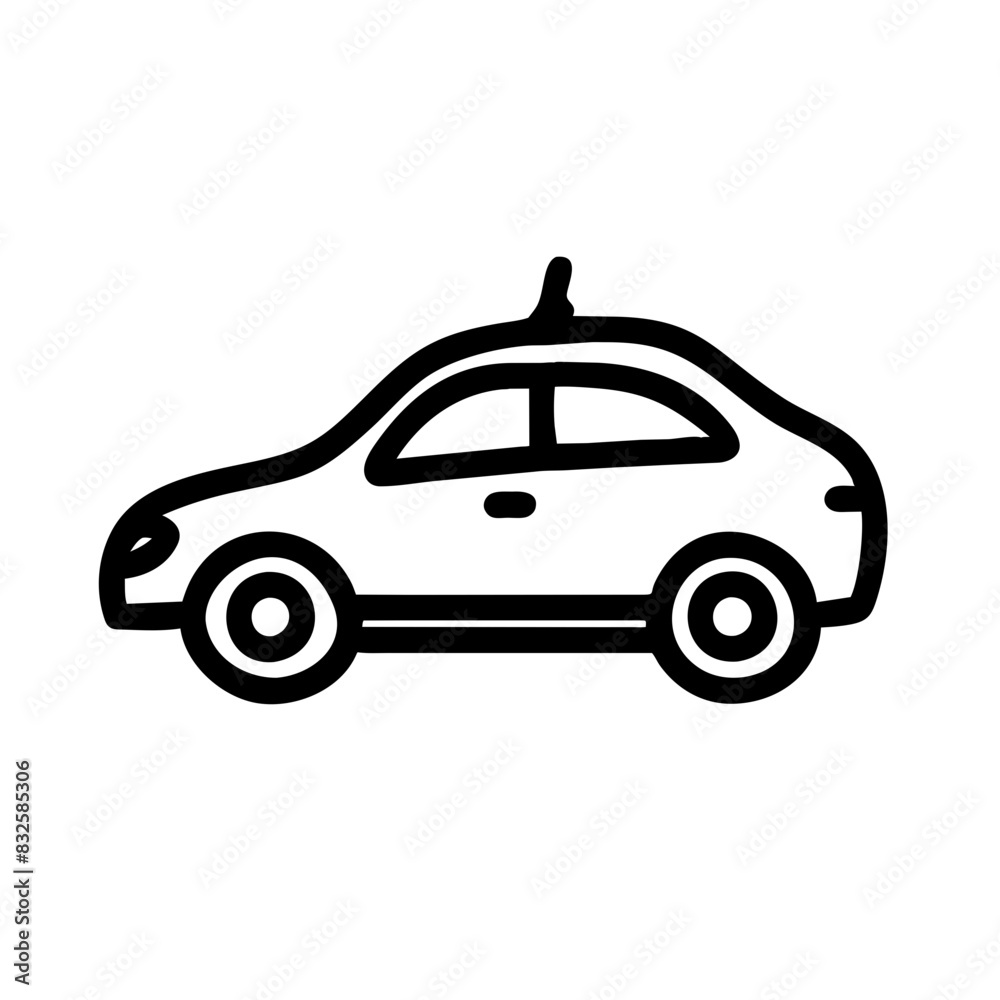 Car Outline Icon Car Outline Icon