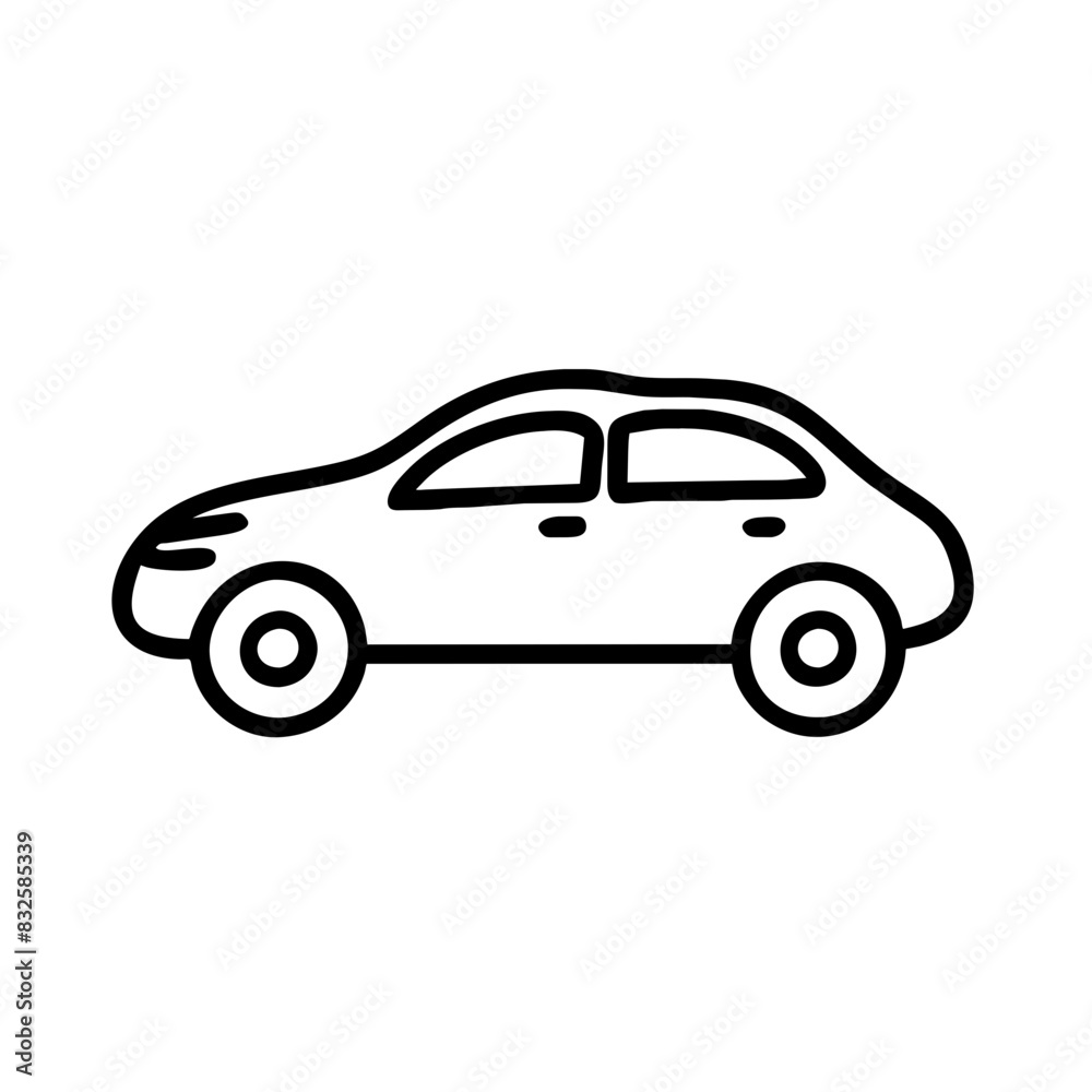 Car Outline Icon