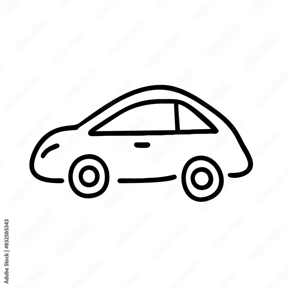 Car Outline Icon Car Outline Icon