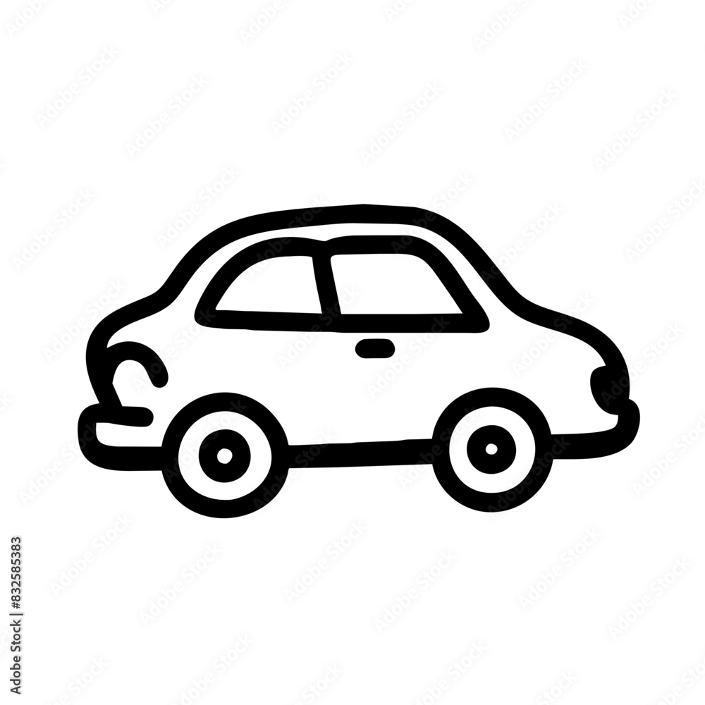 Car Outline Icon Car Outline Icon