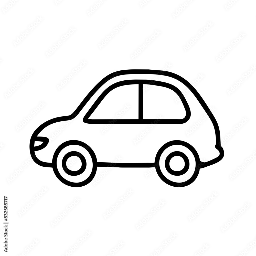 Car Outline Icon Car Outline Icon