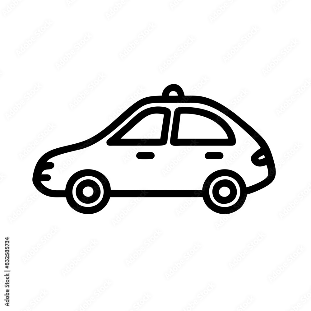 Car Outline Icon Car Outline Icon