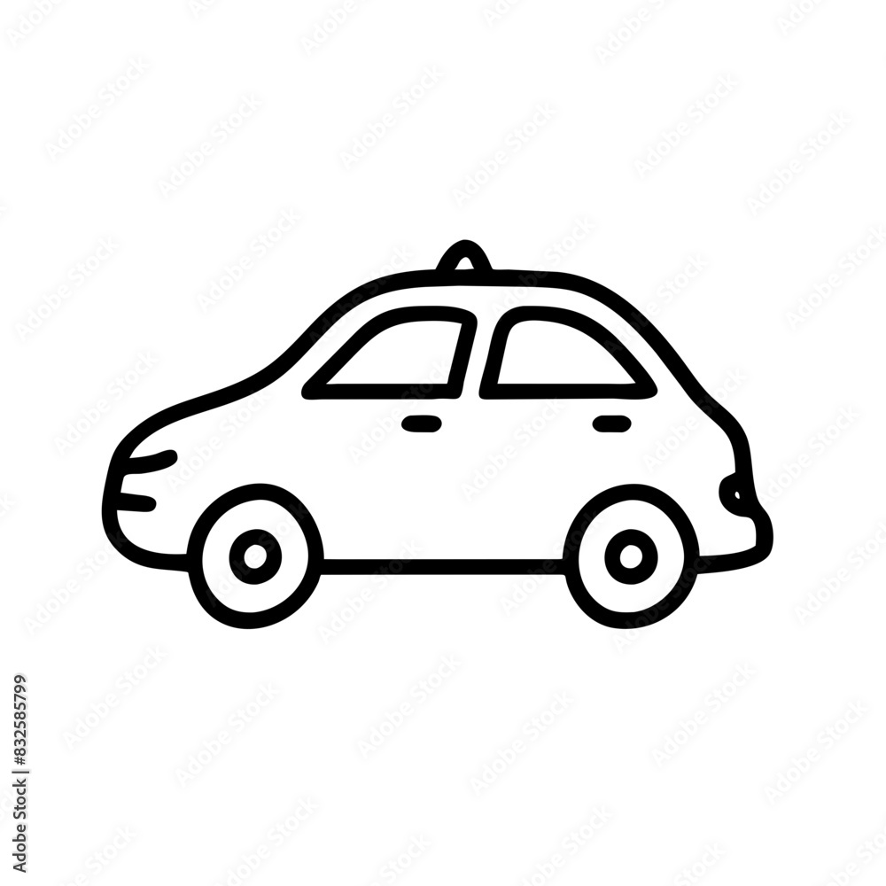 Car Outline Icon Car Outline Icon