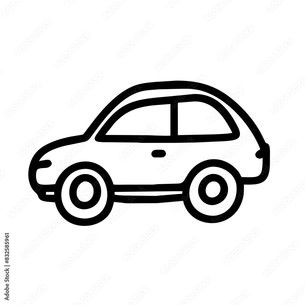 Car Outline Icon Car Outline Icon