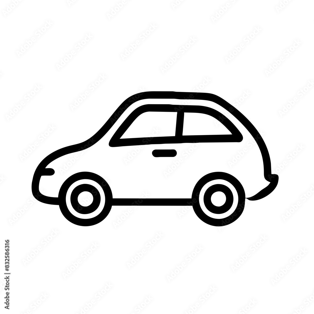 Outline Car Icon Outline Car Icon