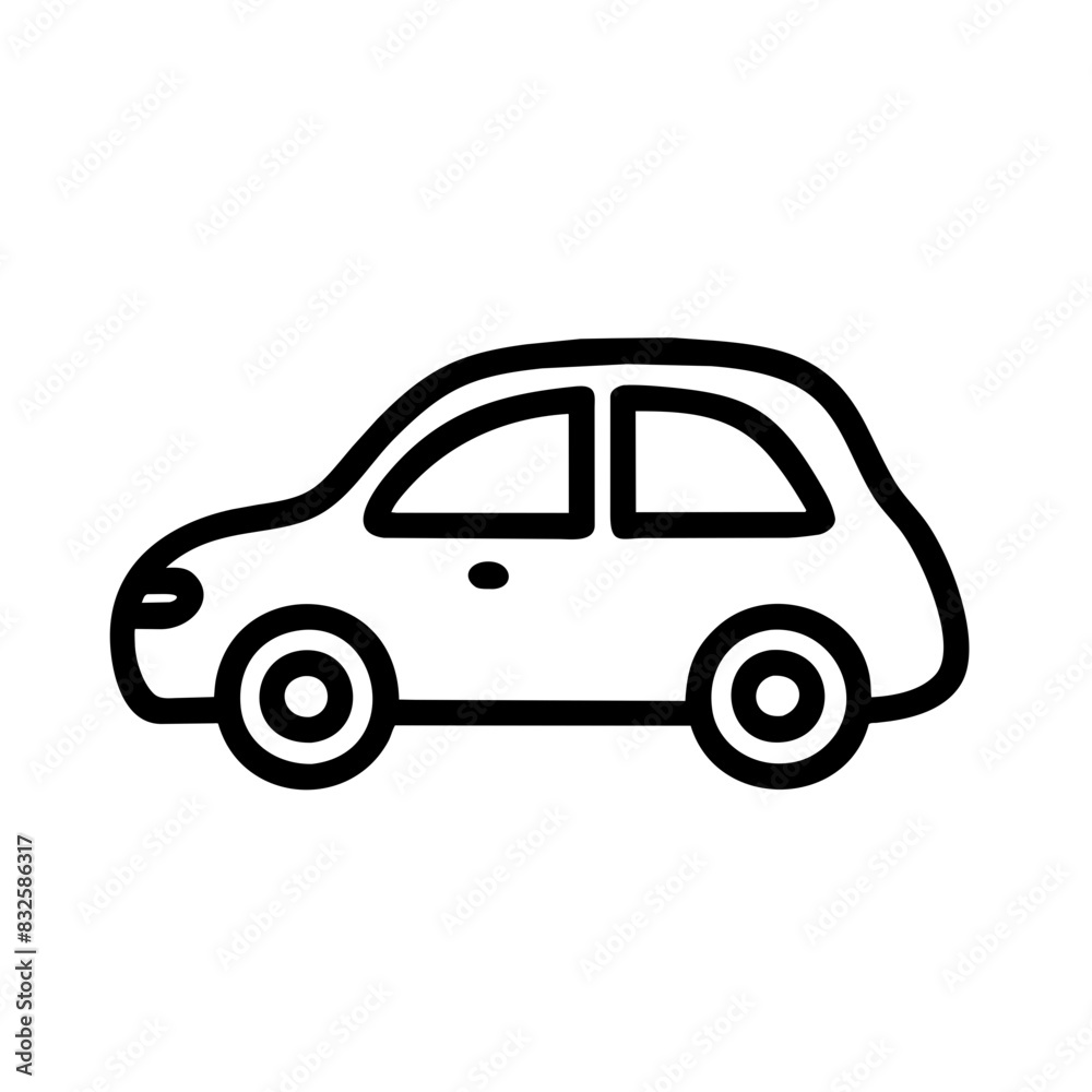 Outline Car Icon Outline Car Icon