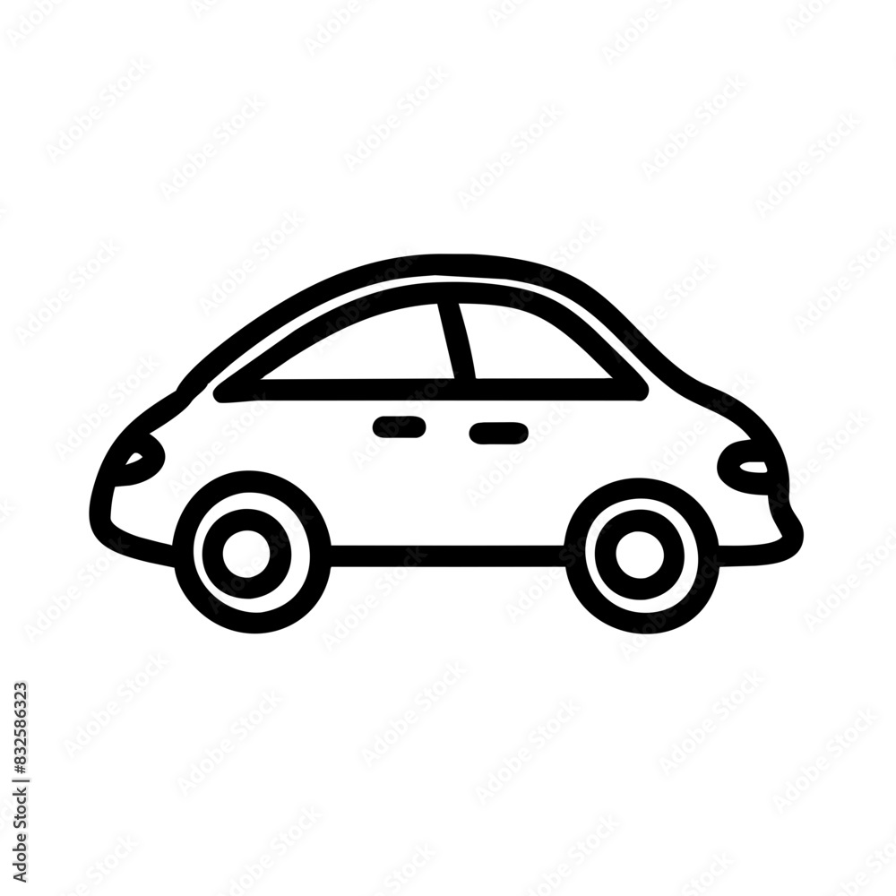 Outline Car Icon Outline Car Icon