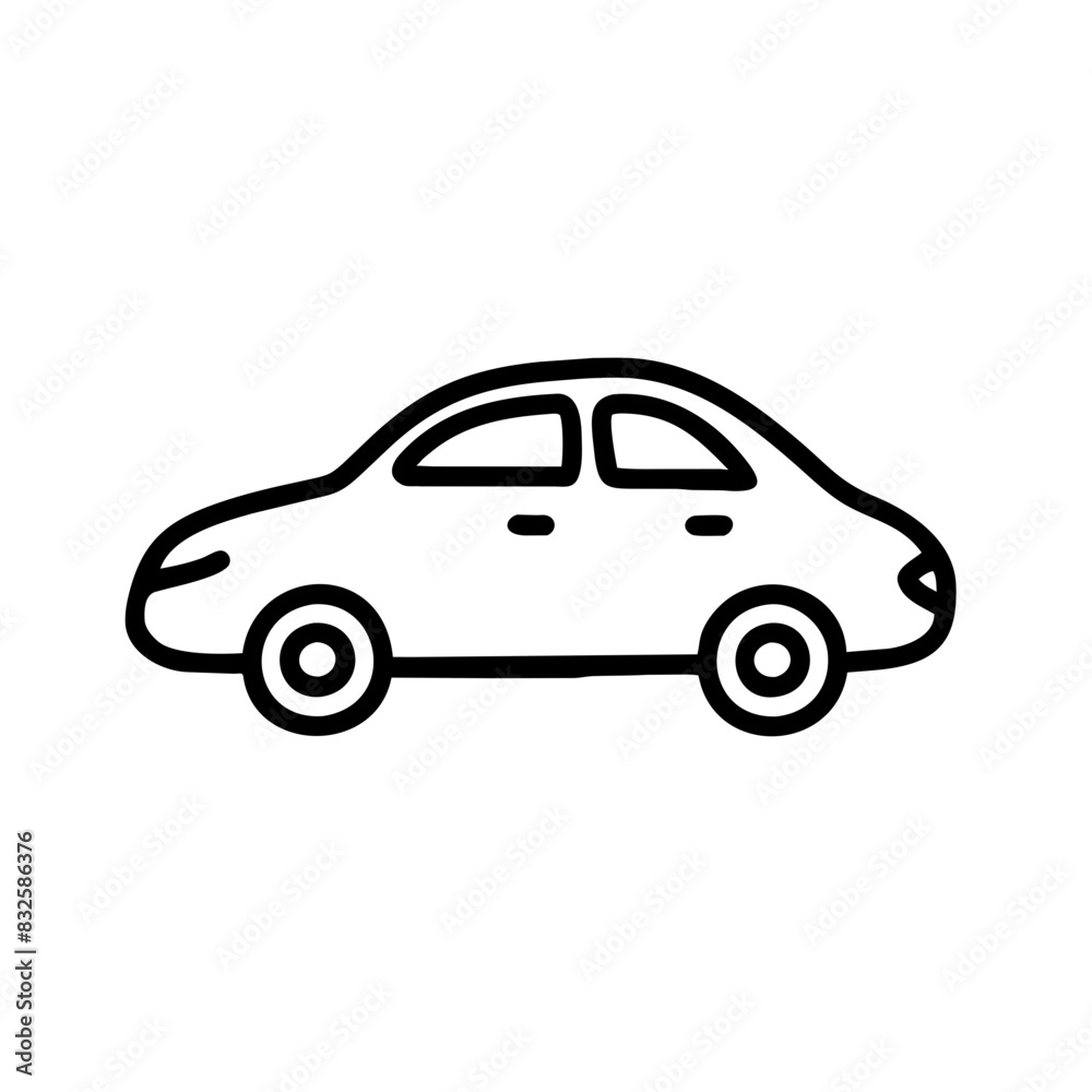 Outline Car Icon Outline Car Icon