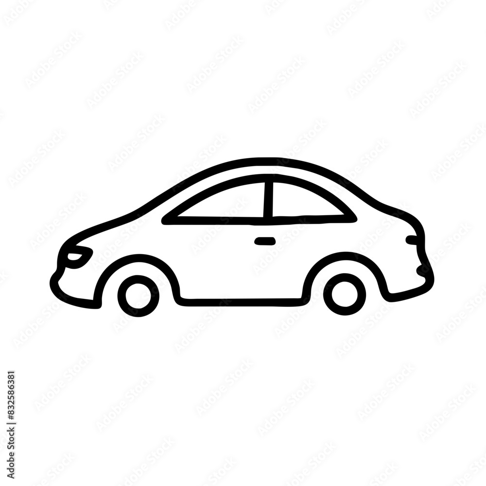 Outline Car Icon