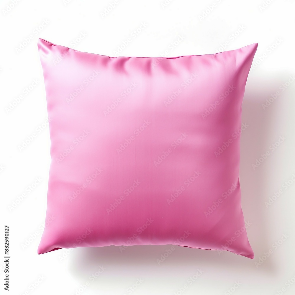 pink pillow isolated on white pink pillow isolated on white