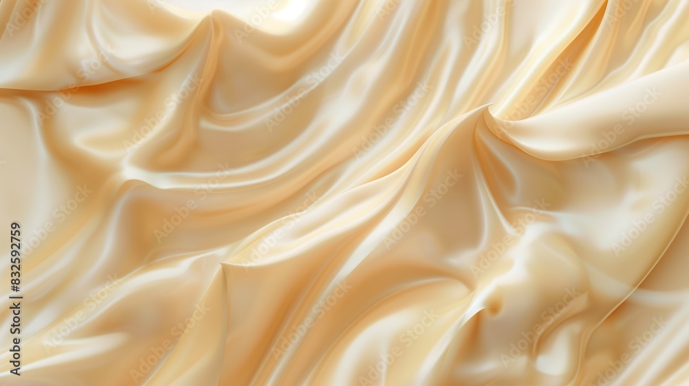 Closeup of creamy beige and white abstract liquid background. Closeup of creamy beige and white abstract liquid background.