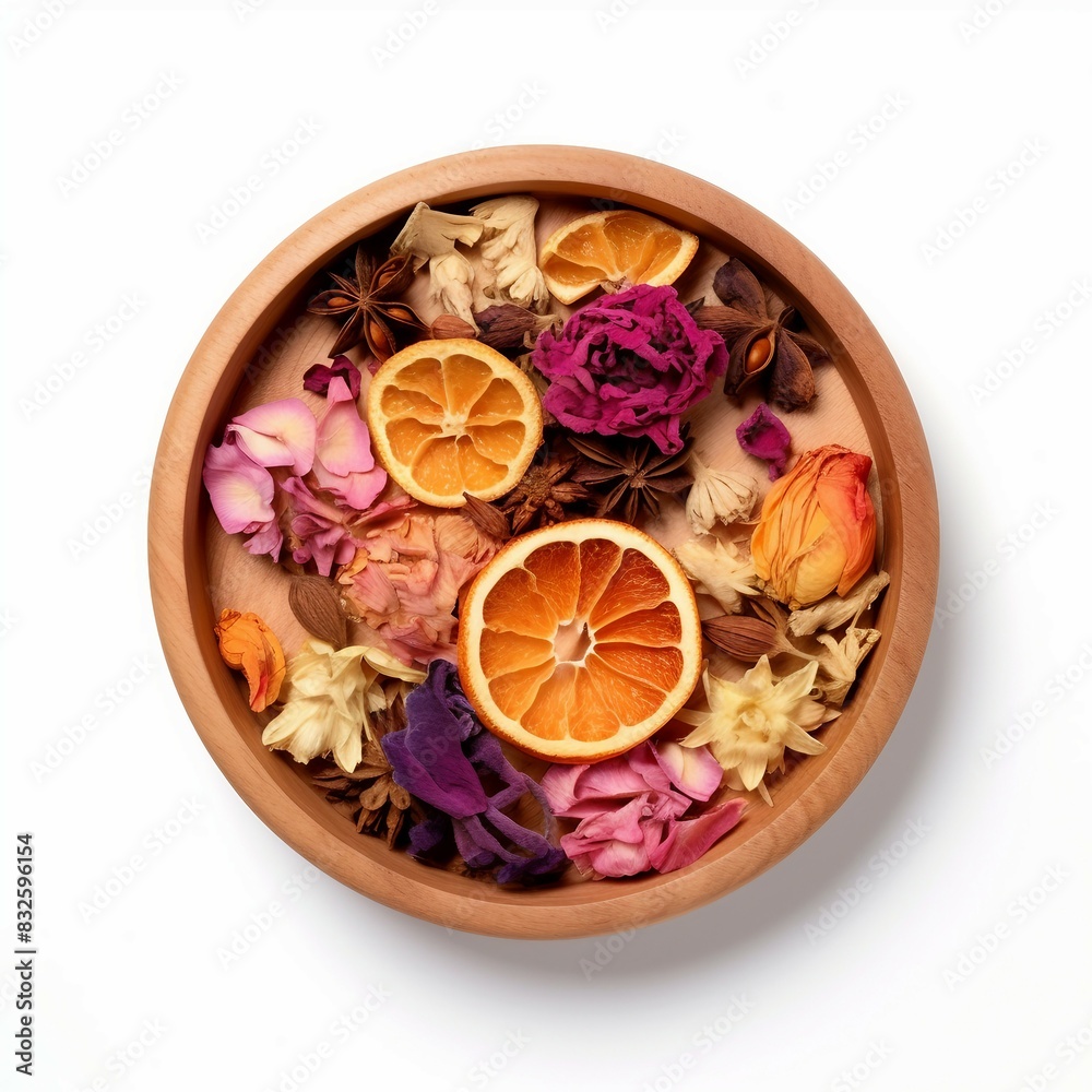 dried flowers in a bowl - potpurri dried flowers in a bowl - potpurri