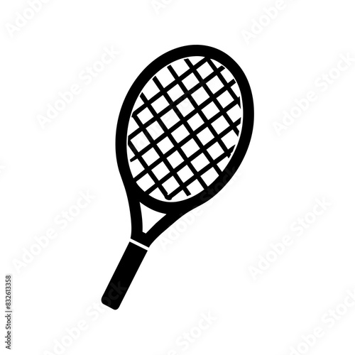 tennis racket and ball