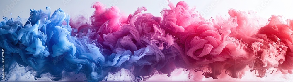 Abstract wave of blue and purple smoke. Smoke abstract background Abstract wave of blue and purple smoke. Smoke abstract background